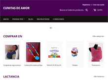 Tablet Screenshot of cunitasdeamor.com